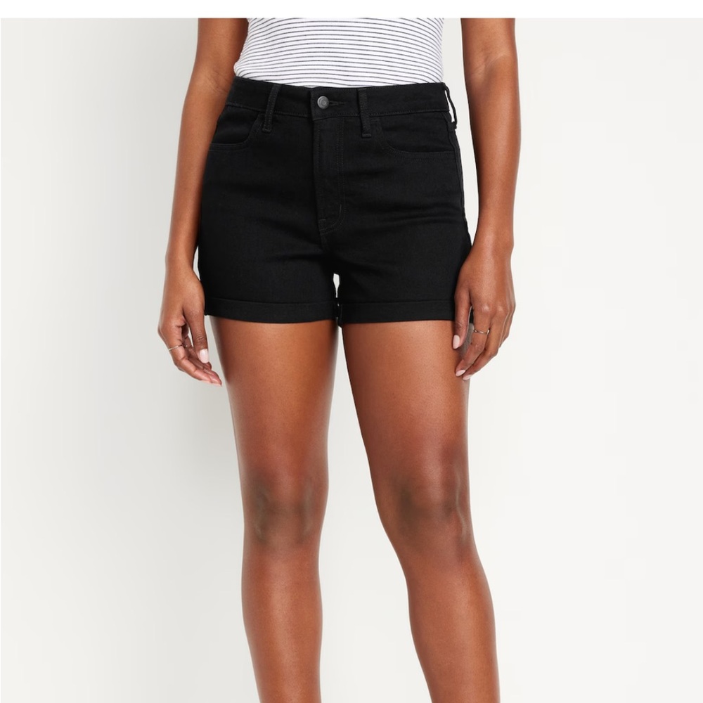 New Old Navy High-Waisted Wow Jean Shorts -- 3-inch inseam